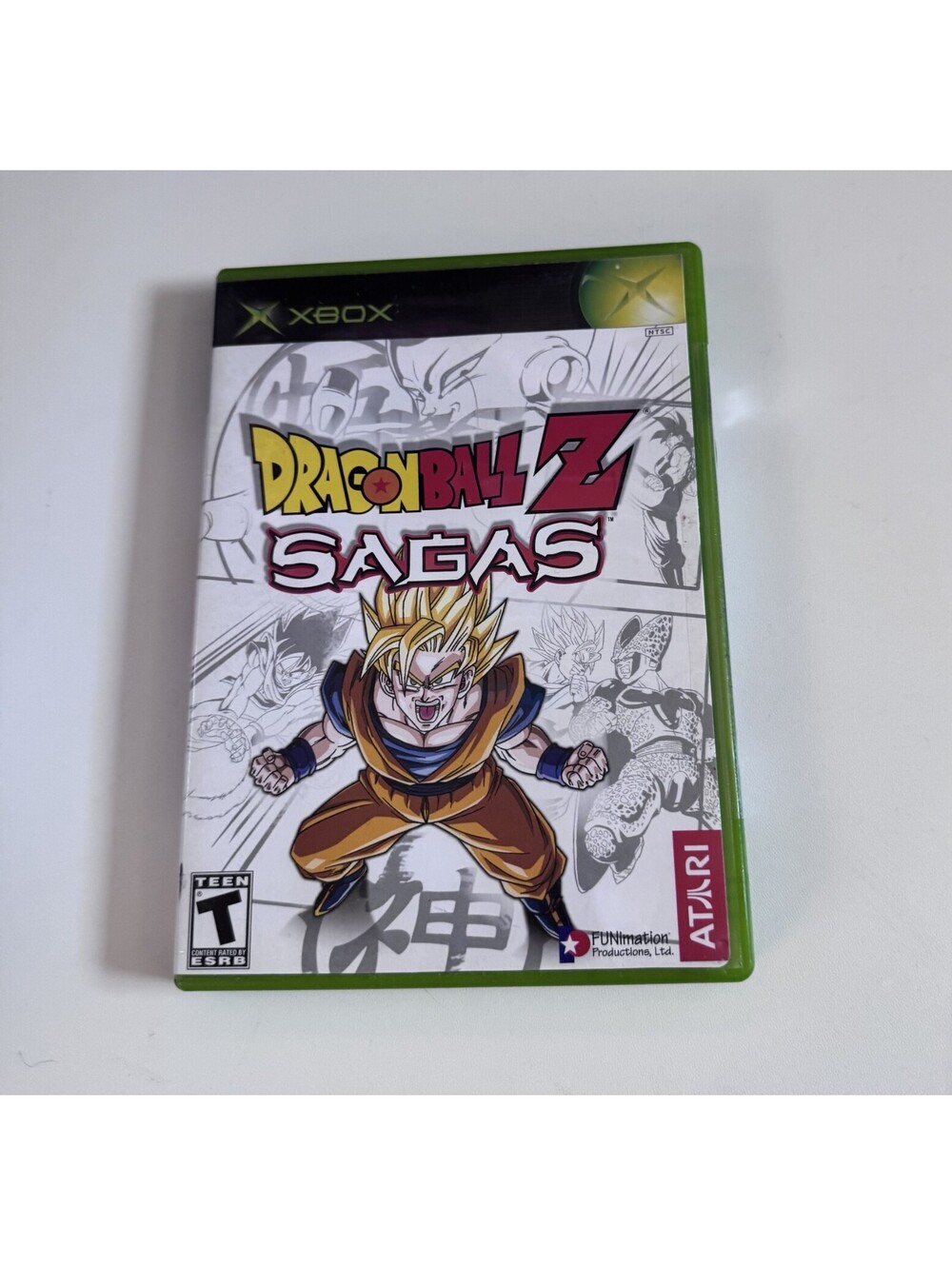 Dragonball Z Sagas Original Xbox Video Game CIB Complete Tested